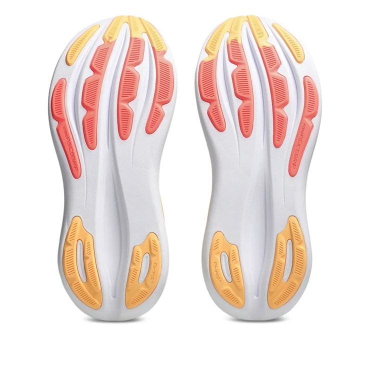 Tênis Asics Gel Nimbus 28 Feminino - Branco/Laranja