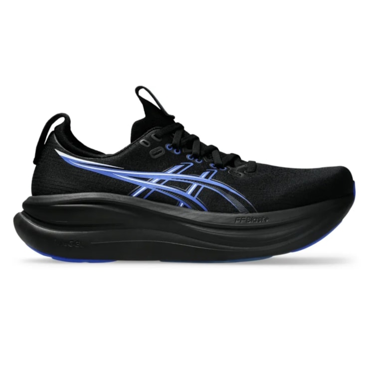 Tênis Asics Gel Nimbus 28 Masculino - Preto/Azul