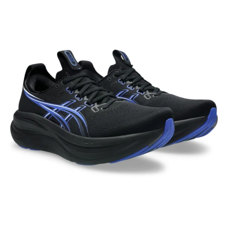 Tênis Asics Gel Nimbus 28 Masculino - Preto/Azul