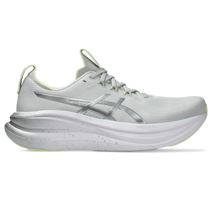Tênis Asics Gel-Nimbus 28 Platinum Masculino - Cinza/Prata