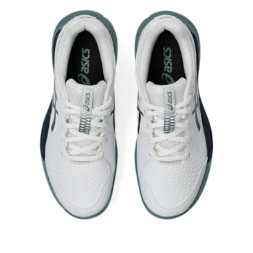 Tênis Asics Gel-Resolution X Gs Saibro Infantil - Branco/Verde