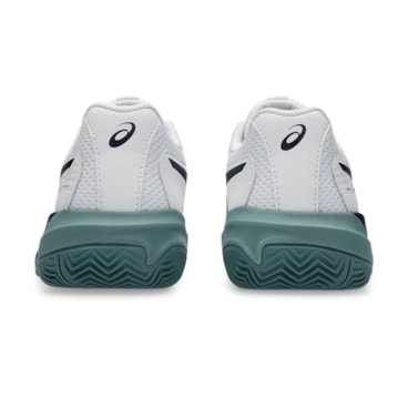 Tênis Asics Gel-Resolution X Gs Saibro Infantil - Branco/Verde