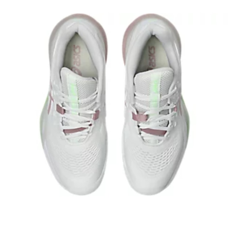 Tênis Asics Gel-Resolution X Quadra-Rápida Feminino - Branco/Rosa