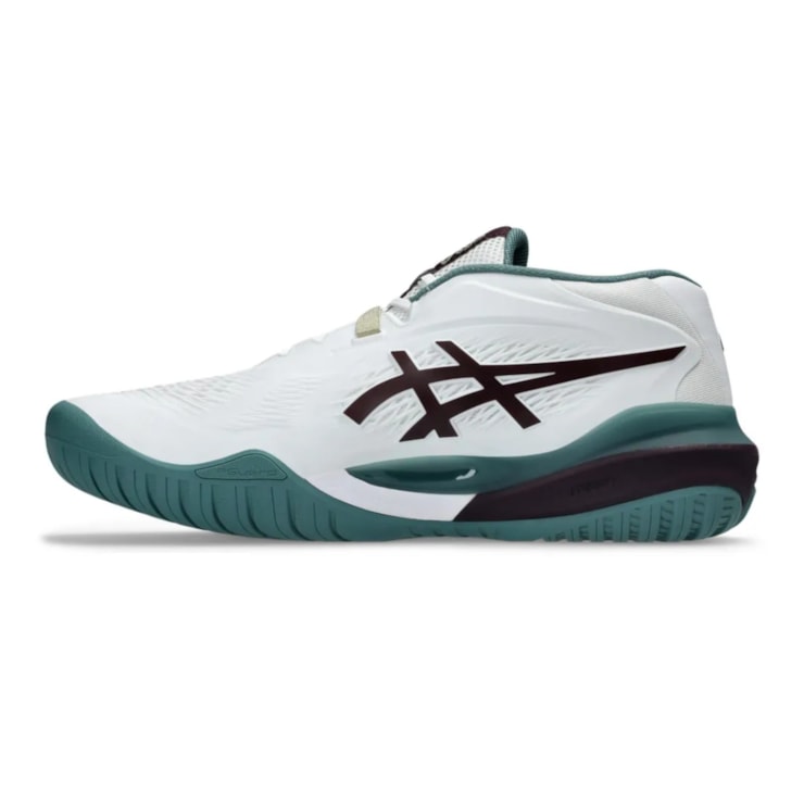 Tênis Asics Gel-Resolution X Quadra Rápida Masculino  - Branco/Verde