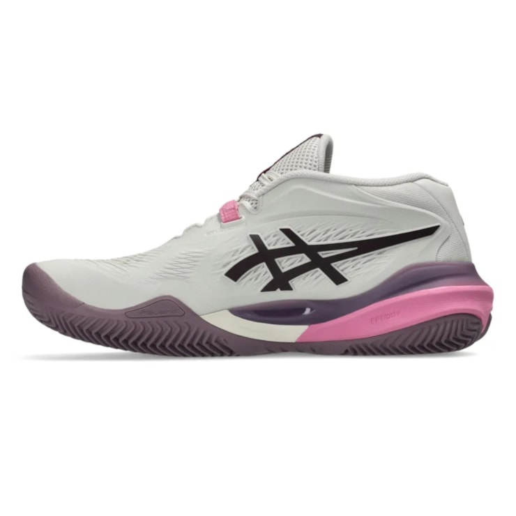 Tênis Asics Gel- Resolution X Saibro Feminino - Bege/Roxo
