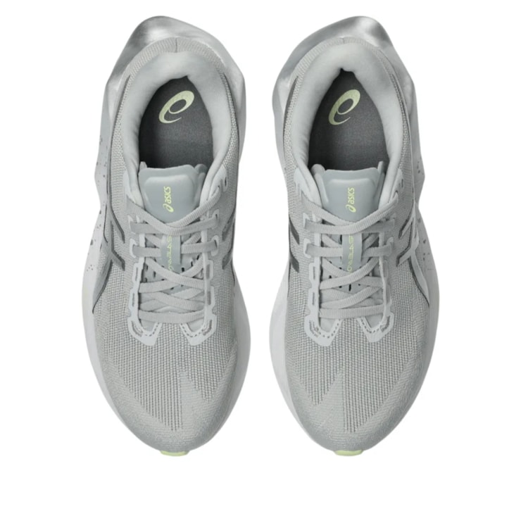 Tênis Asics Novablast 6 Platinum Feminino - Cinza/Prata
