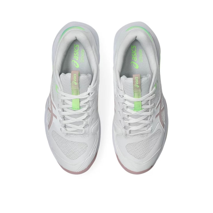 Tênis Asics Solution Speed FF 4 All Court Feminino - Branco/Rosa
