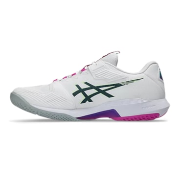 Tênis Asics Solution Speed FF 4 All Court Masculino - Branco/Rosa