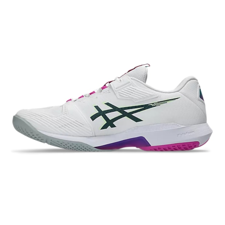 Tênis Asics Solution Speed FF 4 All Court Masculino - Branco/Rosa
