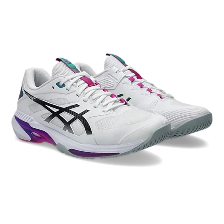 Tênis Asics Solution Speed FF 4 All Court Masculino - Branco/Rosa
