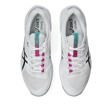 Tênis Asics Solution Speed FF 4 All Court Masculino - Branco/Rosa
