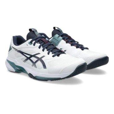 Tênis Asics Solution Speed FF 4 All Court Masculino - Branco/Verde