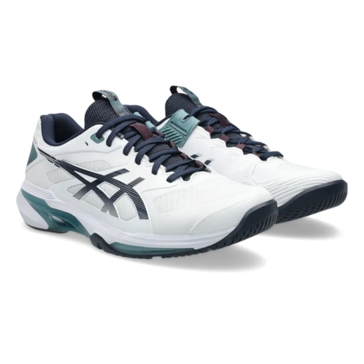Tênis Asics Solution Speed FF 4 All Court Masculino - Branco/Verde