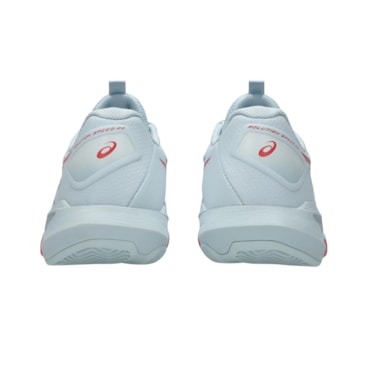 Tênis Asics Solution Speed FF 4 Saibro Feminino - Azul/Vermelho