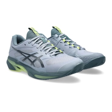Tênis Asics Solution Speed FF 4 Saibro Masculino - Azul/Cinza