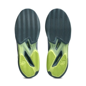Tênis Asics Solution Speed FF 4 Saibro Masculino - Azul/Cinza