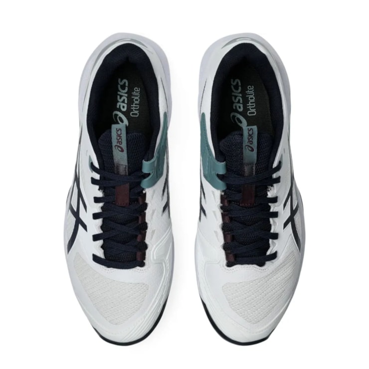Tênis Asics Solution Speed FF 4 Saibro Masculino - Branco/Verde