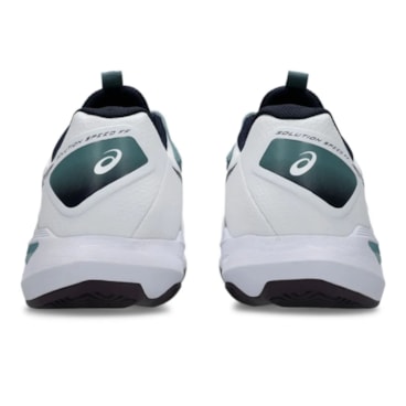 Tênis Asics Solution Speed FF 4 Saibro Masculino - Branco/Verde