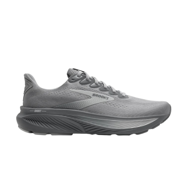 Tênis Brooks Ghost 17 Masculino - Cinza