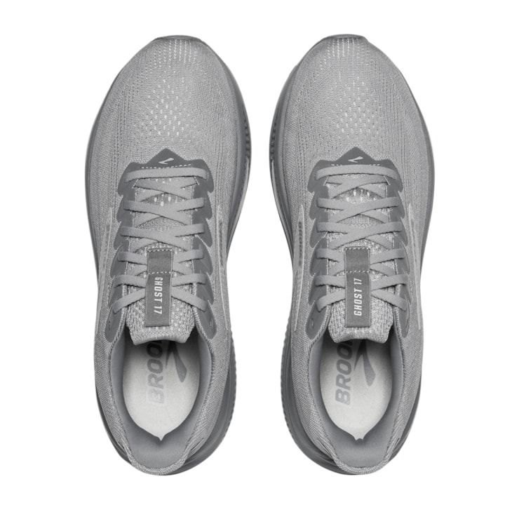 Tênis Brooks Ghost 17 Masculino - Cinza