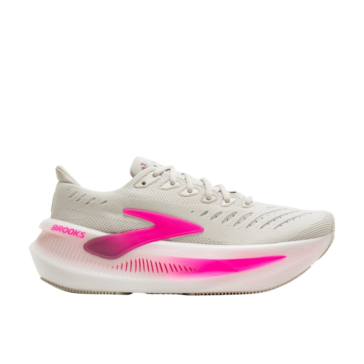 Tênis Brooks Glycerin Max 2 Feminino - Cinza/Rosa