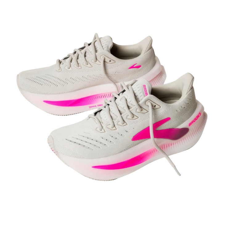 Tênis Brooks Glycerin Max 2 Feminino - Cinza/Rosa