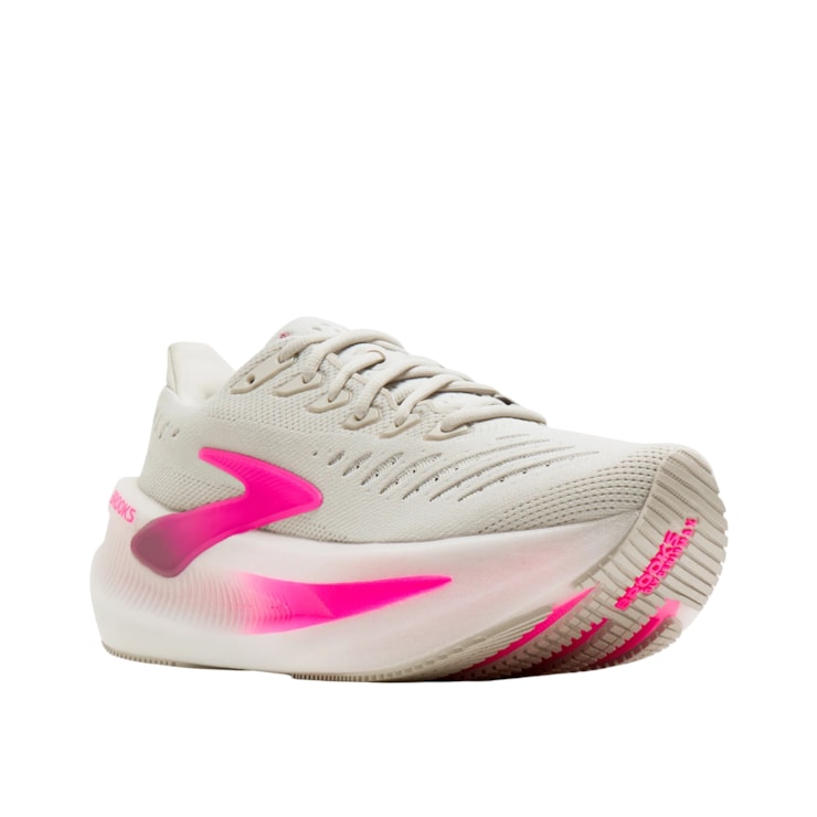 Tênis Brooks Glycerin Max 2 Feminino - Cinza/Rosa