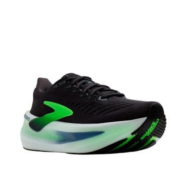 Tênis Brooks Glycerin Max 2 Masculino - Preto/Verde