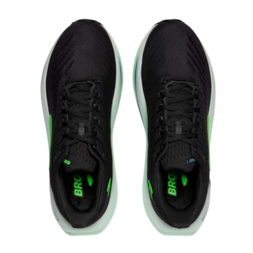 Tênis Brooks Glycerin Max 2 Masculino - Preto/Verde