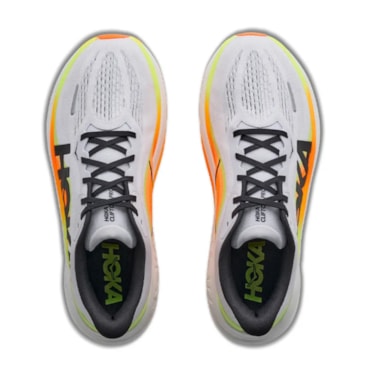 Tênis Hoka Clifton Pro Masculino - Cinza/Verde