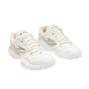 Tênis Joma Master 1000 Saibro Feminino - Bege/Branco
