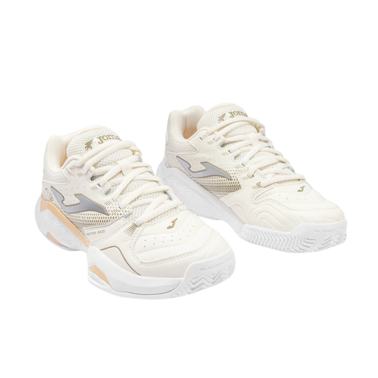Tênis Joma Master 1000 Saibro Feminino - Bege/Branco