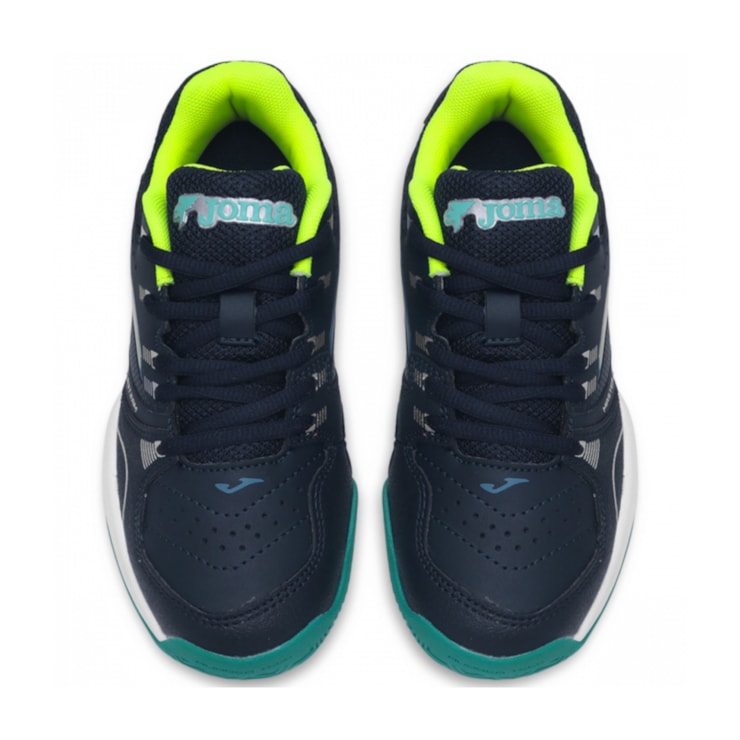Tênis Joma Master 1000 Saibro Infantil - Azul Marinho/Verde