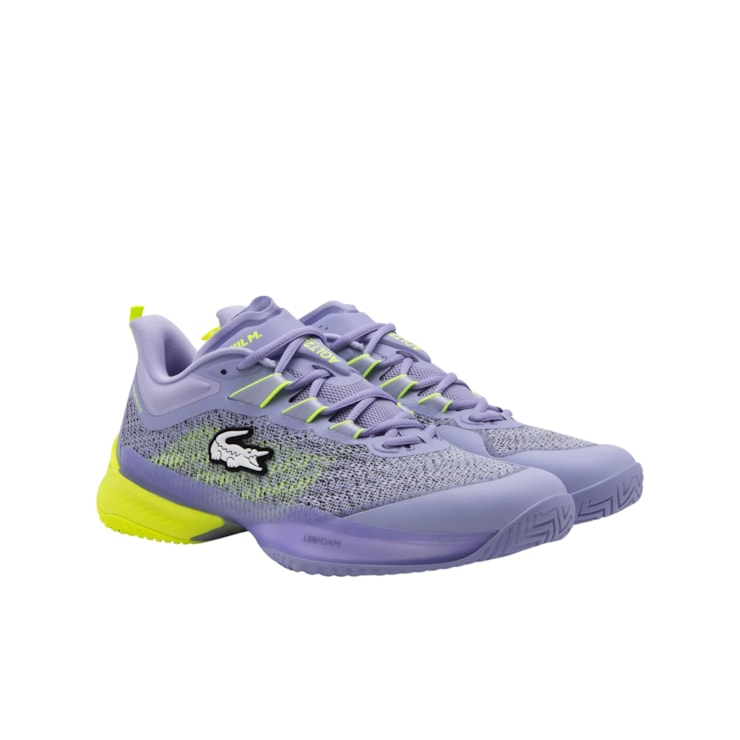 Tênis Lacoste Ag-Lt23 Ultra X Medvedev All Court Masculino - Roxo