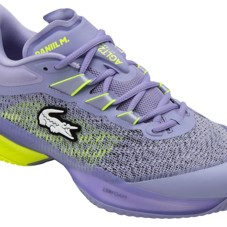 Tênis Lacoste Ag-Lt23 Ultra X Medvedev All Court Masculino - Roxo