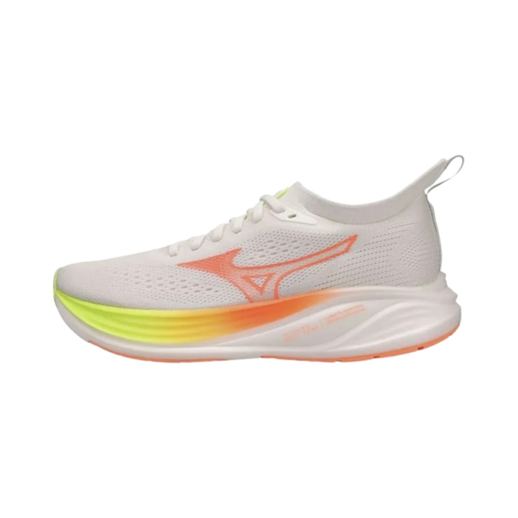 Tênis Mizuno Neo Zen 2 Feminino - Branco/Laranja