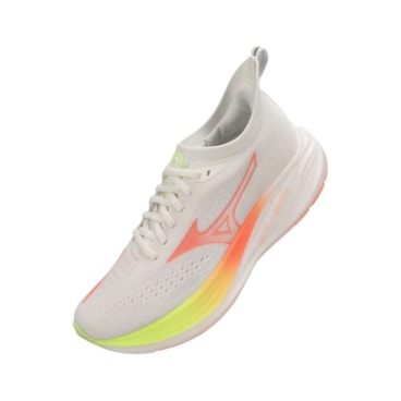 Tênis Mizuno Neo Zen 2 Feminino - Branco/Laranja