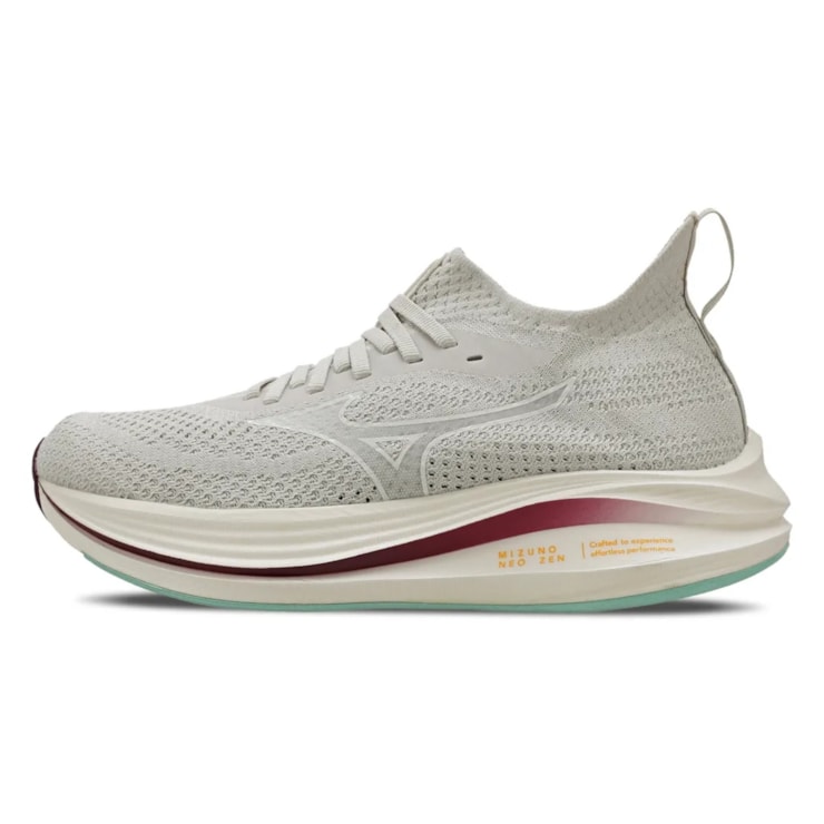 Tênis Mizuno Neo Zen Feminino - Off White/Verde