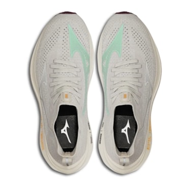 Tênis Mizuno Neo Zen Feminino - Off White/Verde