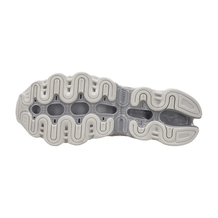 Tenis Mizuno Wave Prophecy 15 Masculino - Branco/Prata
