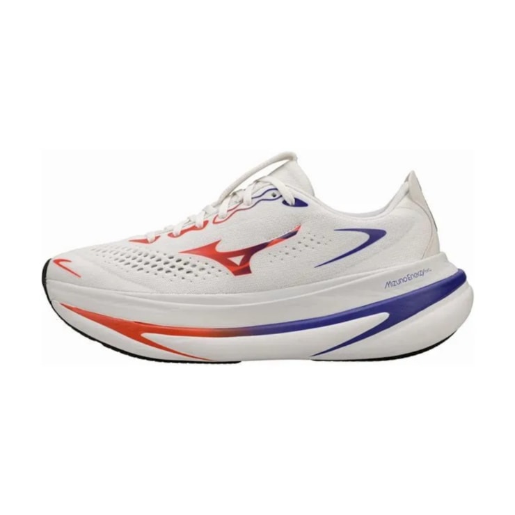 Tênis Mizuno Wave Sky Prime Masculino - Branco/Azul