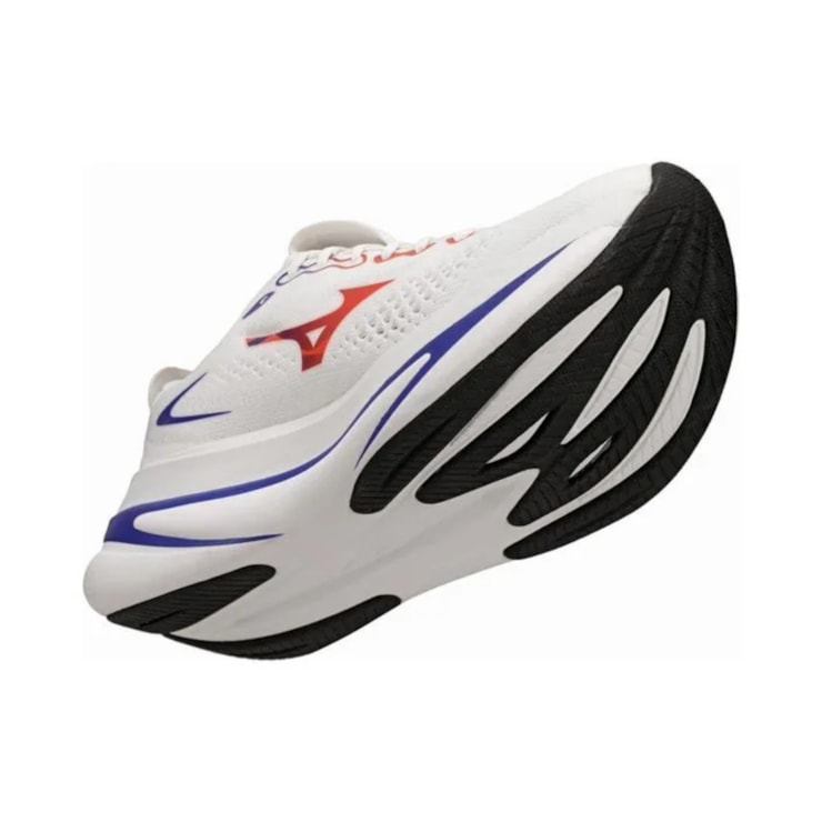 Tênis Mizuno Wave Sky Prime Masculino - Branco/Azul