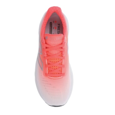 Tênis New Balance Fresh Foam X 1080 V14 Feminino - Coral/Branco