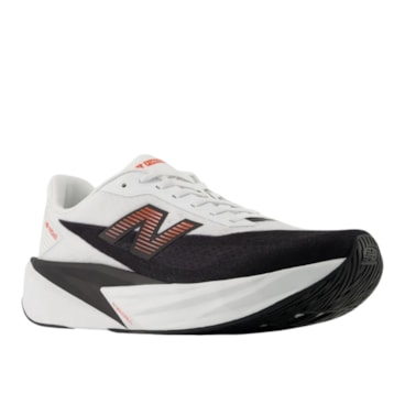 Tênis New Balance Fuelcell Rebel V5 Masculino - Branco/Preto