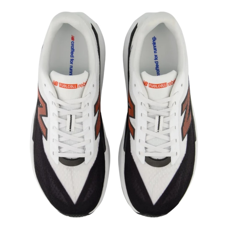 Tênis New Balance Fuelcell Rebel V5 Masculino - Branco/Preto