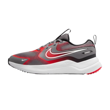 Tênis Nike Cosmic Runner Infantil - Cinza/Vermelho