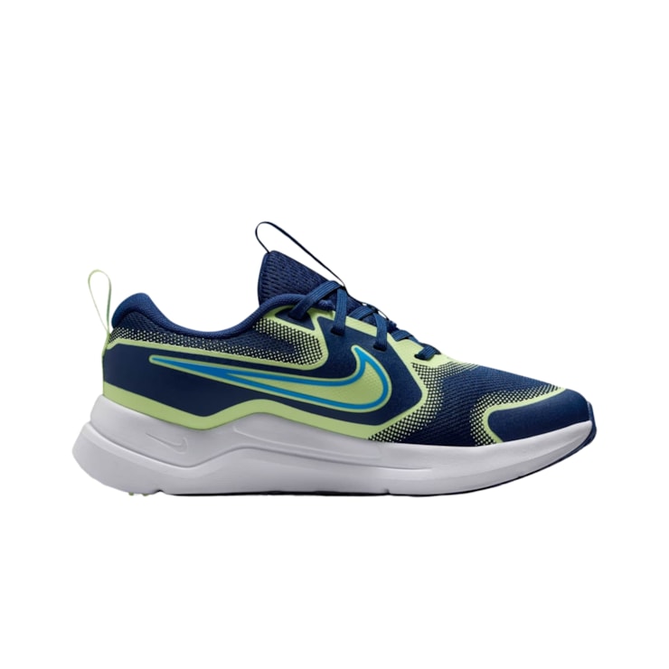 Tênis Nike Cosmic Runner Mystic Infantil - Marinho/Verde