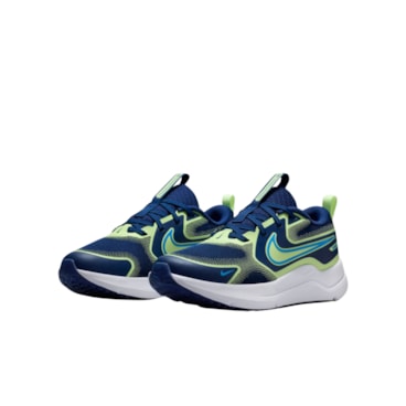 Tênis Nike Cosmic Runner Mystic Infantil - Marinho/Verde