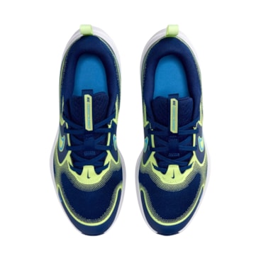 Tênis Nike Cosmic Runner Mystic Infantil - Marinho/Verde