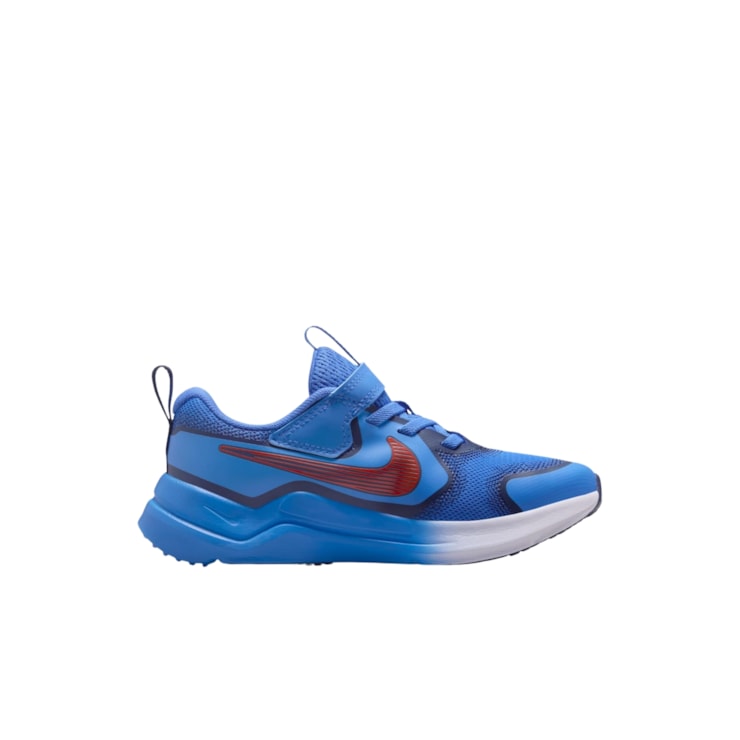 Tênis Nike Cosmic Runner Swoosh Velcro Infantil - Azul